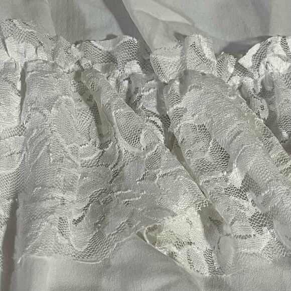 Jerry T New York Tiered Lace Ruffle Midi Skirt Boho Size XL - Picture 10 of 11